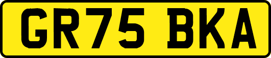 GR75BKA