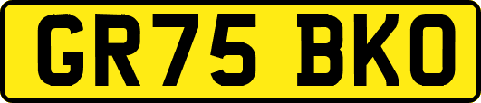GR75BKO