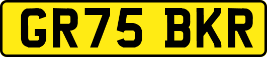 GR75BKR