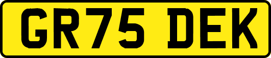 GR75DEK