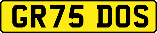 GR75DOS