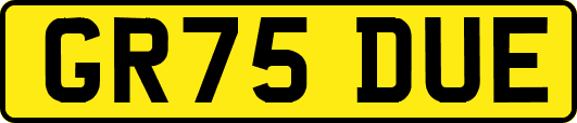 GR75DUE