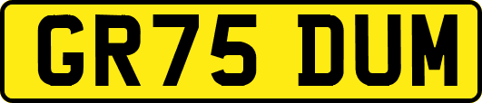 GR75DUM