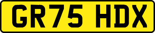 GR75HDX