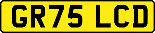 GR75LCD