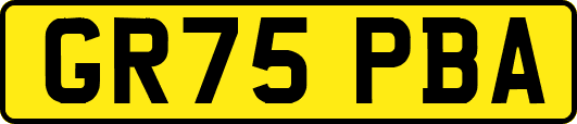 GR75PBA