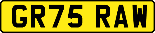 GR75RAW