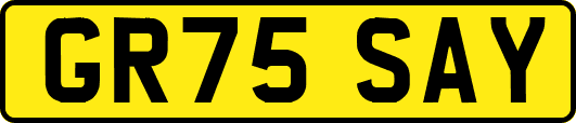 GR75SAY