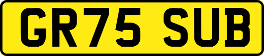GR75SUB