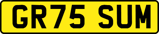 GR75SUM