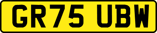 GR75UBW