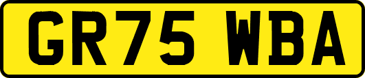 GR75WBA