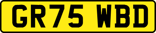 GR75WBD
