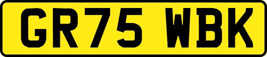GR75WBK