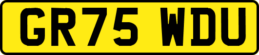 GR75WDU