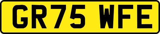 GR75WFE