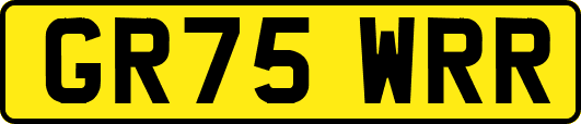 GR75WRR