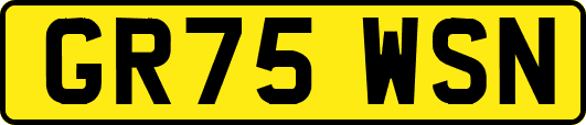 GR75WSN