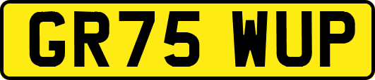 GR75WUP