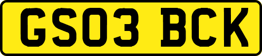 GS03BCK