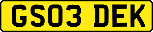 GS03DEK