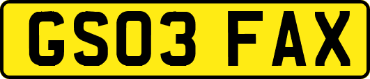 GS03FAX