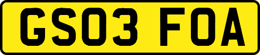 GS03FOA