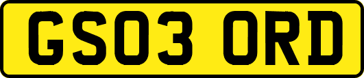 GS03ORD