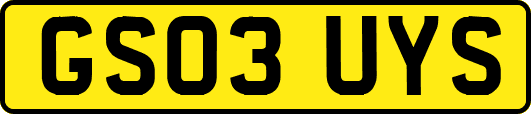 GS03UYS