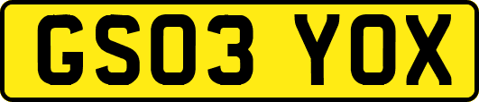 GS03YOX