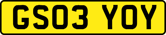 GS03YOY