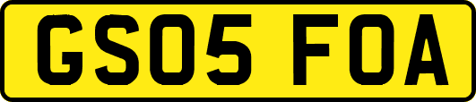 GS05FOA