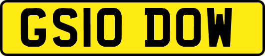 GS10DOW