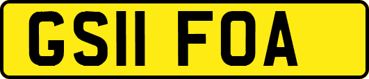 GS11FOA