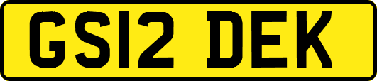 GS12DEK