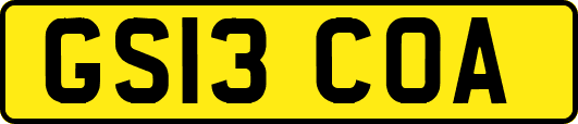 GS13COA