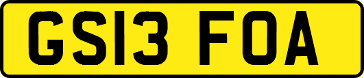 GS13FOA