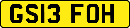 GS13FOH