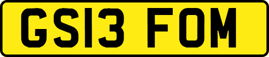 GS13FOM
