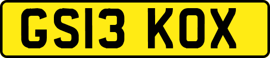 GS13KOX