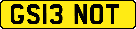 GS13NOT