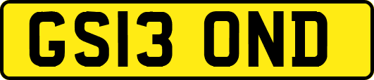 GS13OND