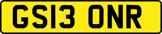 GS13ONR