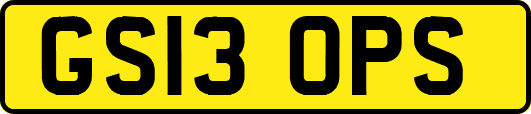 GS13OPS