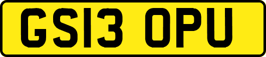 GS13OPU