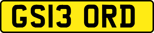 GS13ORD