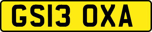 GS13OXA