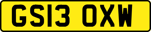 GS13OXW