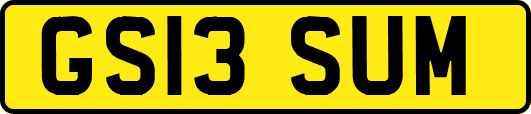 GS13SUM