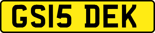 GS15DEK